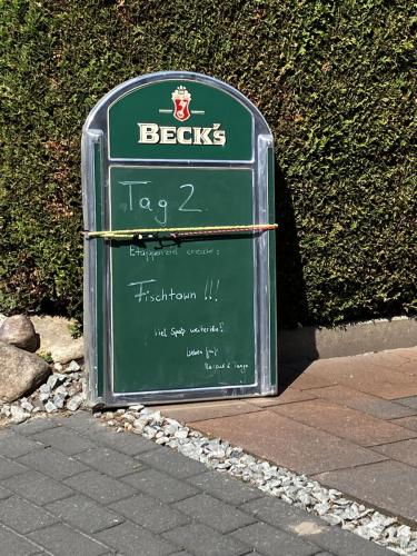 Ein Überraschungswillkommensgruß in Bremerhaven