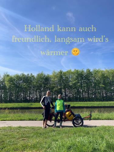 Unterwegs ... mittlerweile bei 16 Grad