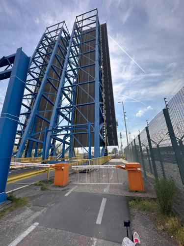 ..leider defekte Brücke in Seebrügge ;)