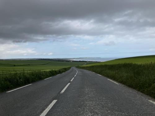 Horizont wird heller