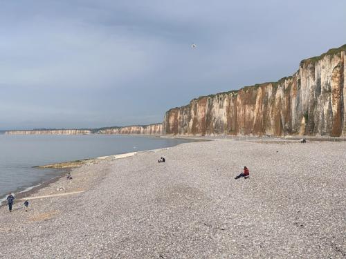 Küstenblick in Saint-Valery-en-Caux
