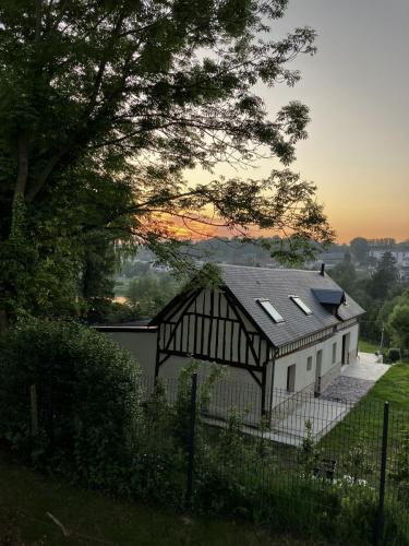 Abendstimmung vom Balkon