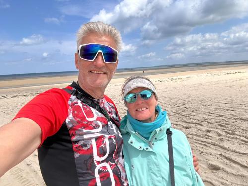 ..wir an dem "Utah Beach"