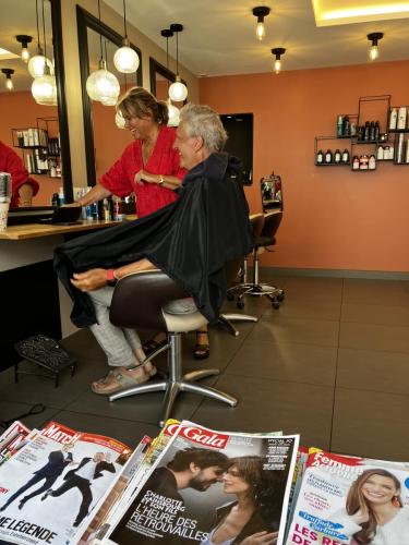 ...kurz vor Haare ab